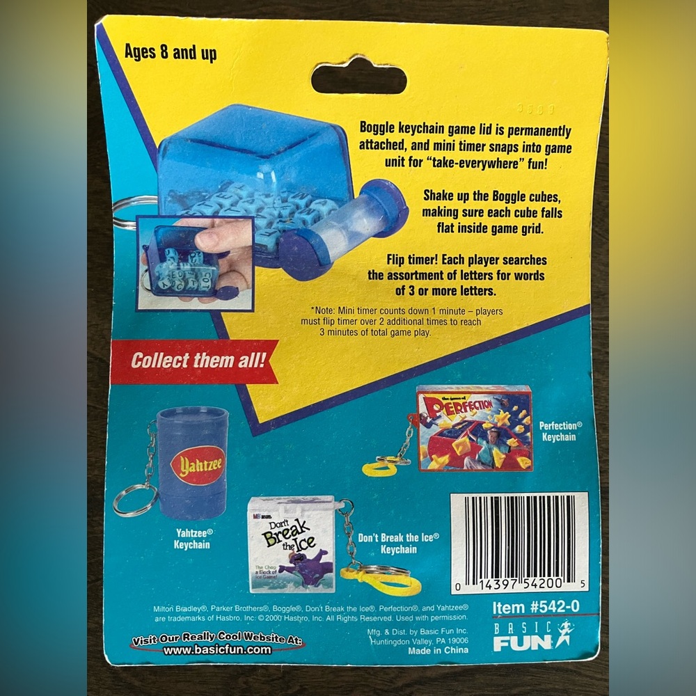Vintage 2000 Boggle Basic Fun Miniature Board Gam… - image 2